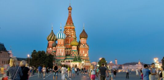 Plaza Roja de Moscú, el lugar más importante del país más grande.