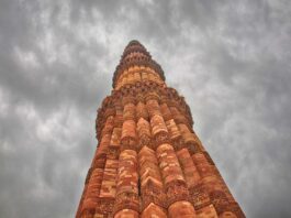 Qutab Minar, la torre de piedra más alta de la India