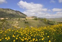 Templo de Segesta en Sicilia, el templo de los fugitivos de Troya