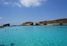 Blue Lagoon de Comino en Malta, paraíso Mediterráneo