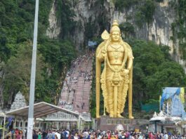 Cuevas Batu en Malasia, el templo hindú más grande fuera de la India