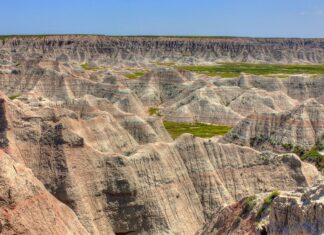 Parque Nacional Badlands, devastadora erosión