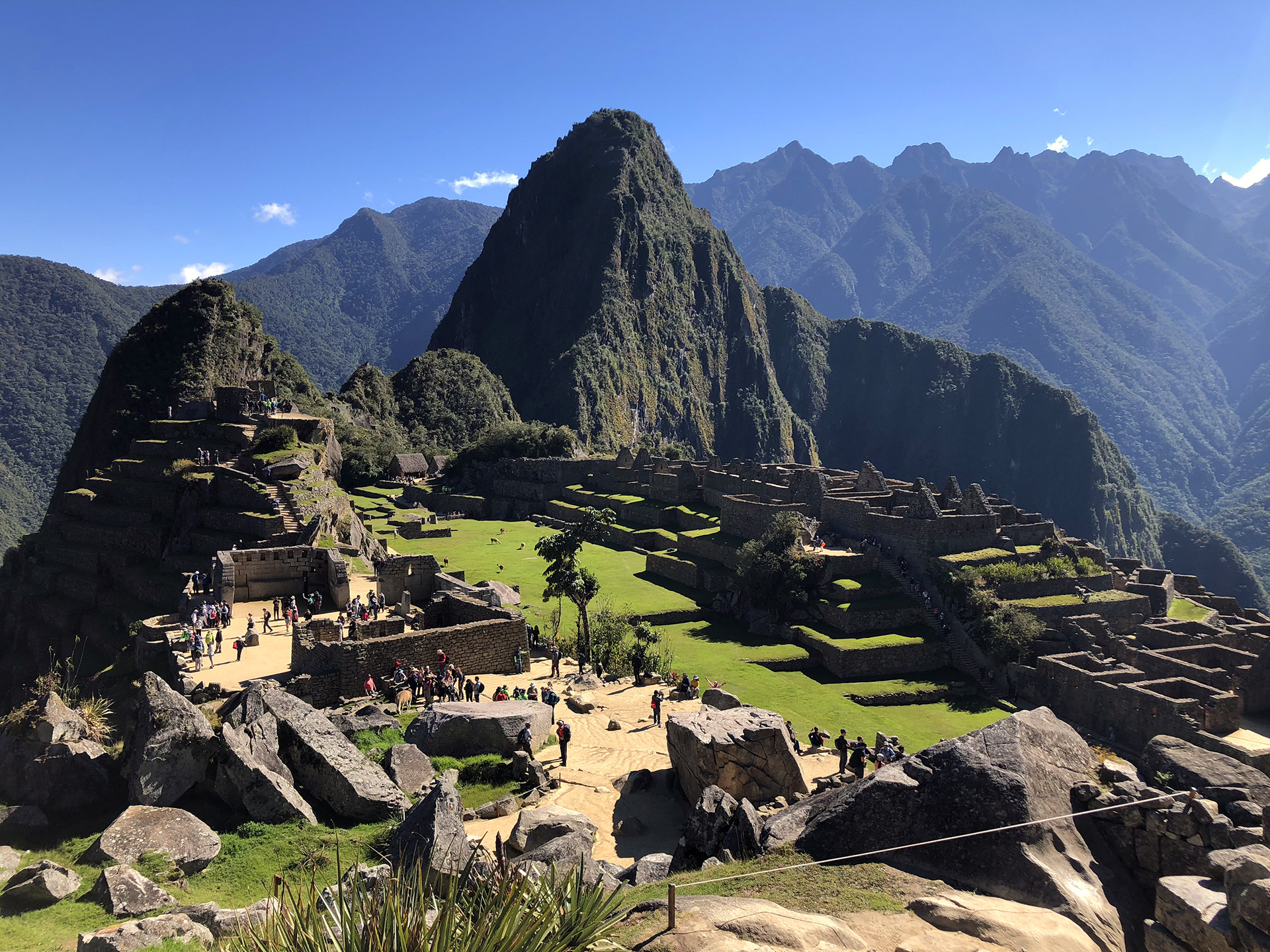 Machu Picchu Peru Aguas Calientes