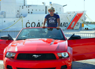 Cayos de Florida en un Mustang