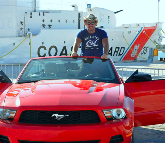 Cayos de Florida en un Mustang